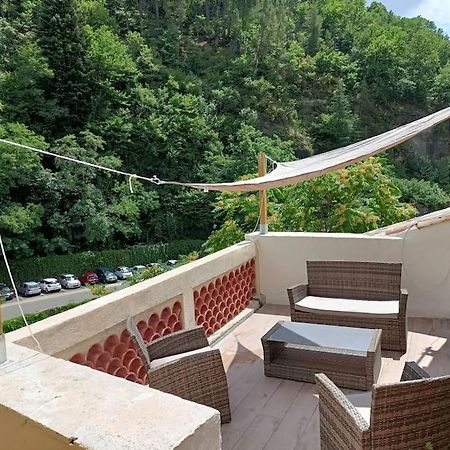 Grand Gite Terrasses Largentiere Bagian luar foto